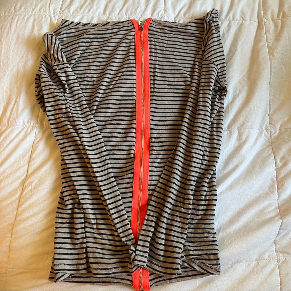 Zipper Back Top